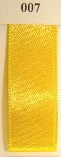 Double Face Satin 3.5mmx50Mtr Yellow-0