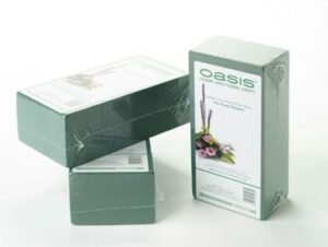 Oasis Ideal Floral Foam Brick Indiviually Wraped-0