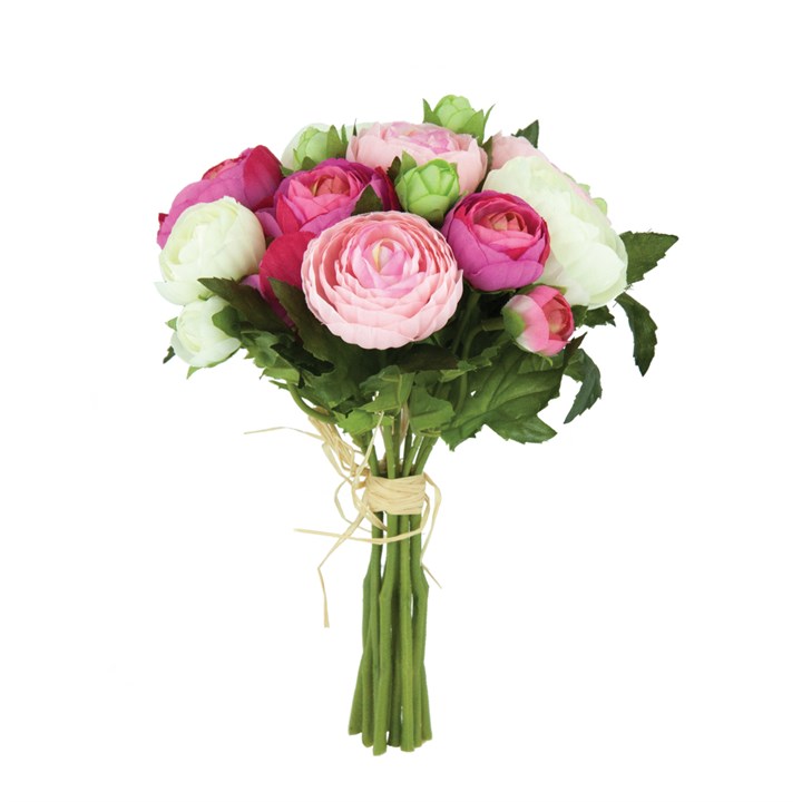 Ranuculus Bundle Mix Cream/Pink-0
