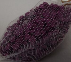 Wooden Hearts 1cm x 200pcs Aubergine-0