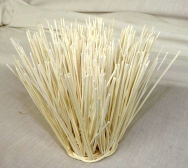 Rattan Core Round Small 6 x 13cm Bleached-0