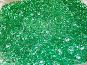 6mm Decor Diamante Diamonds 500g Emerald-0