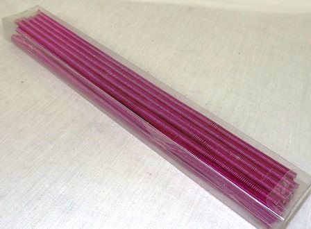 Wire Spiral 25cm Fuchsia-13024