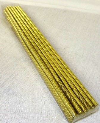 Wire Spiral 25cm Gold-0