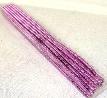 Wire Spiral 25cm Pink-13020