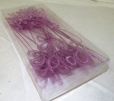 Wire Spring Butterfly Pink o/wr-13035