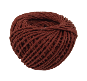 Paper Rope Spool Brown-0