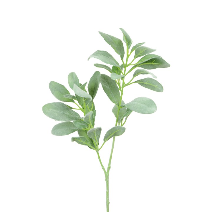 Lambs Ear Spray Grey/Green 71cm-0