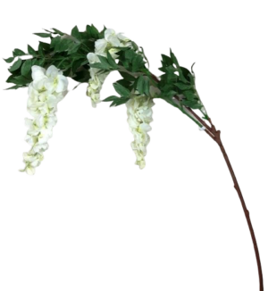 122cm 3 Head Wisteria Cream-0