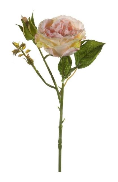 Rose Anne Spray Peach 37cm-19307