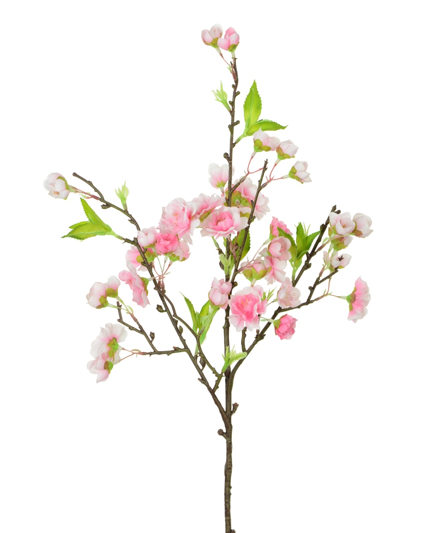 Fuji Blossom Spray 48cm Dk-Pink-0