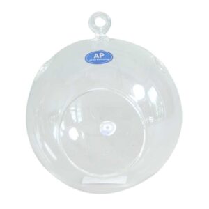 14 x 12cm Hanging Bubble Tealight Holder x 2pcs-0
