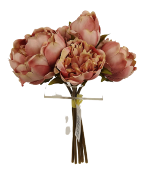 28cm Bisque Peony Posy-0