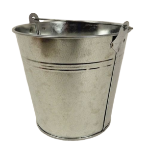 Galvanised Bucket 12.5cm-0