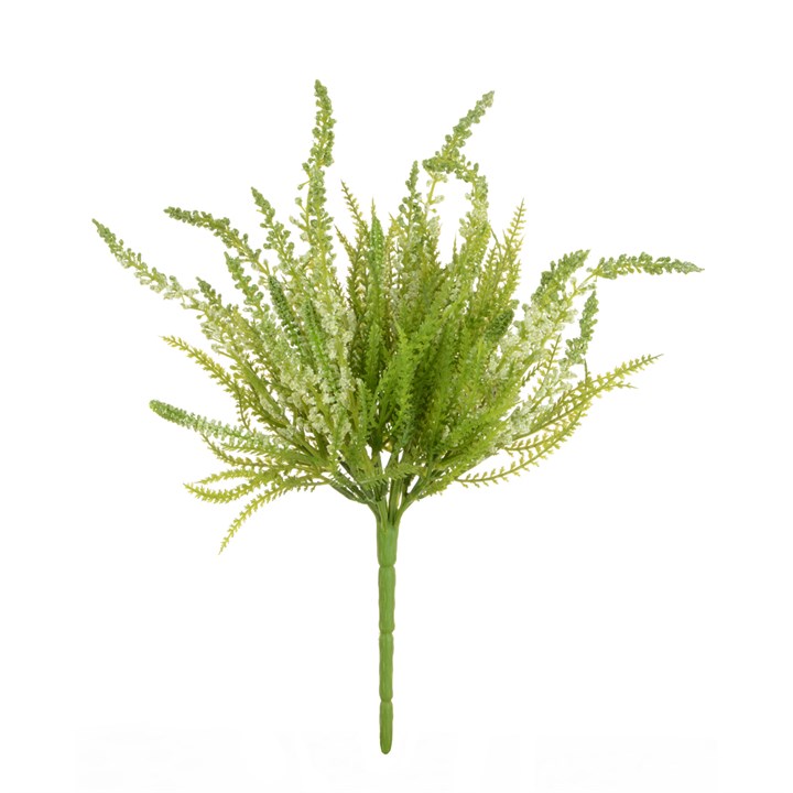 Heather Bush White x 9 Stems 33cm-0