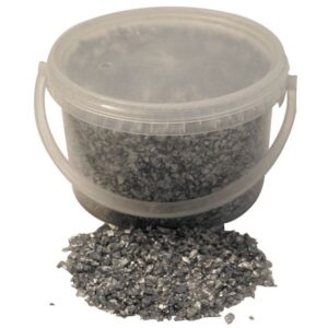 3.5kg Bucket 2-4mm Glass Sand Silver-0