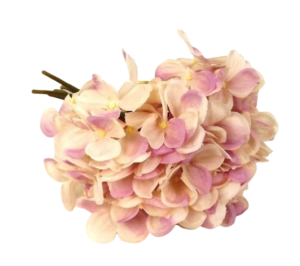 28cm Hydrangea Posy Lilac