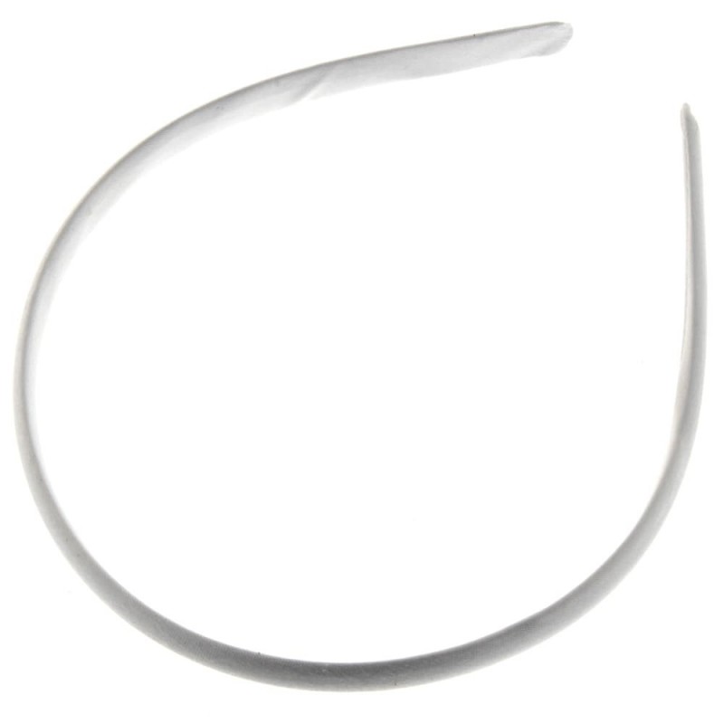 Fabrid Covered Headband Ivory x 12pcs-0