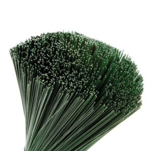 Green Lacquered Wire 19 swg 1.00mm 10"-0