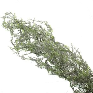 130cm Cedar Garland Frosted Green-0