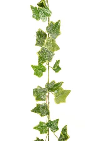 New Jack Frost Ivy Garland 150cm Variegated-0