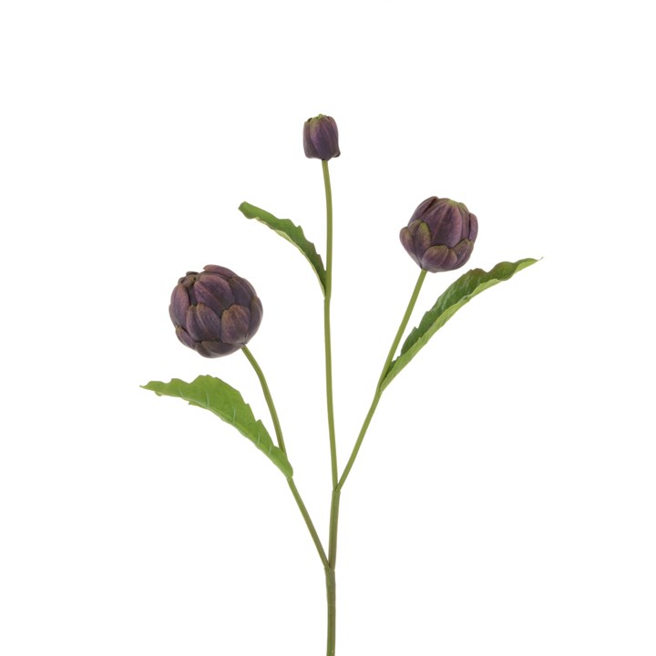 Mini Artichoke Spray Purple-0