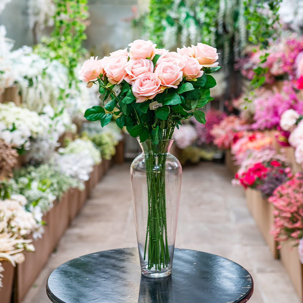 Gemma Single Rose - 64cm Pink-24894
