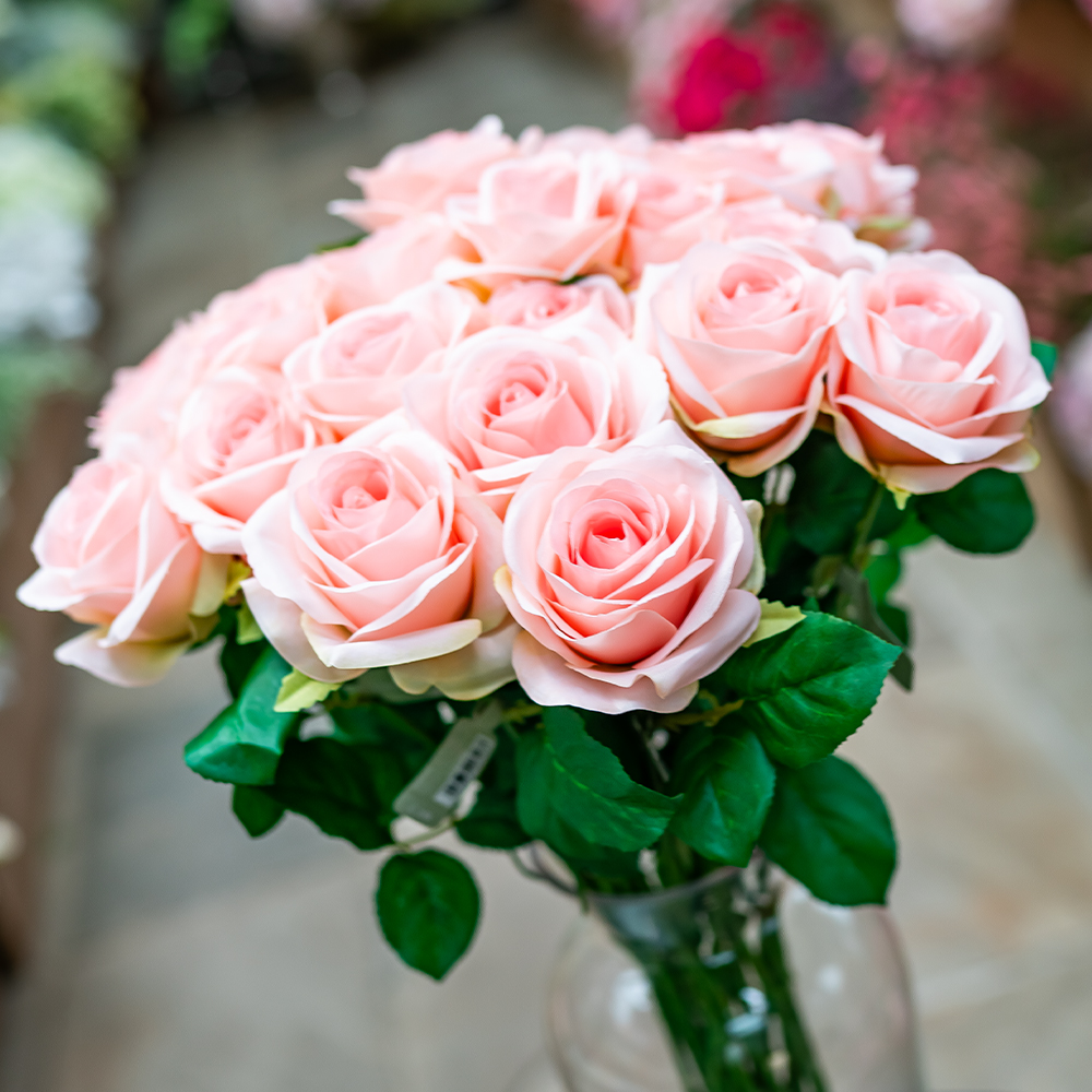 Gemma Single Rose - 64cm Pink-24896