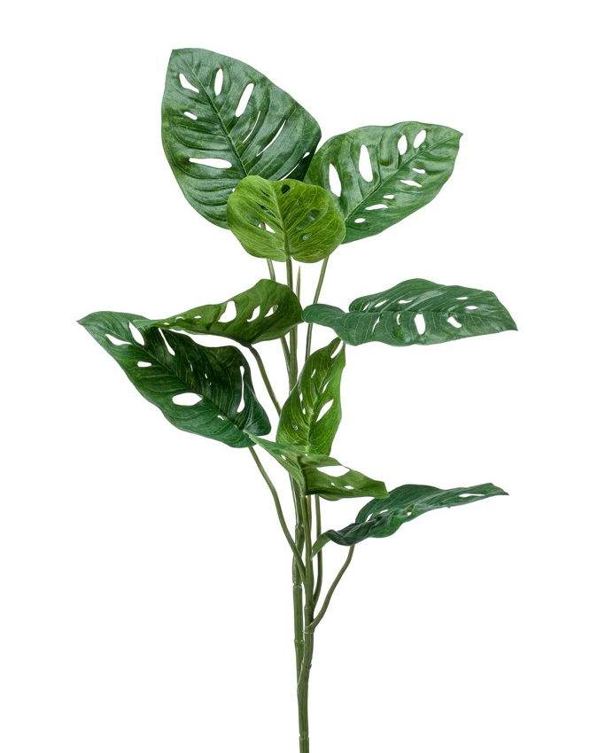 Monkey Leaves Spray Green 75cm-0