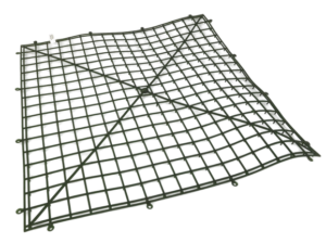 50 x 50cm Plastic Flower Wall Backing-0
