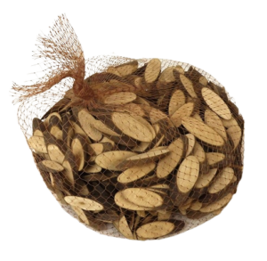 Mini Wood Slices Natural Bag-0