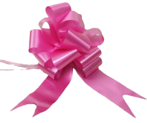 50mm Cerise Pull Bows x 20-0