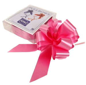50mm Pink Pull Bow's x 20-0