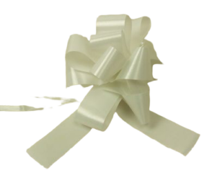 31mm Pull Bows White x 30-0