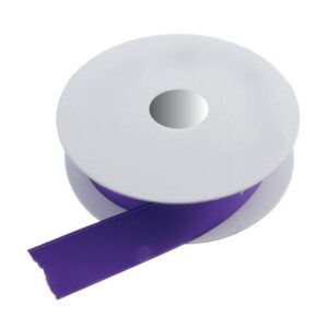 25mm x 20mtr Double Faced Satin Purple-0