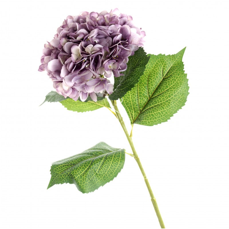 Single Hydrangea 82cm Light Violet-0
