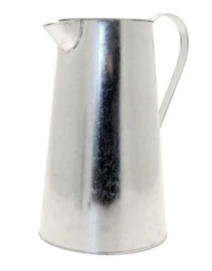 Galvanised Jug H27cm-0