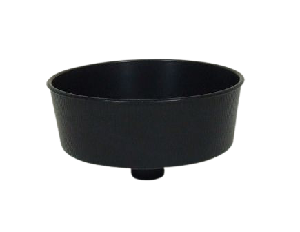 Black Medium Candle Cups 3.3" x 10pcs-0