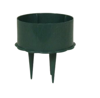 2" Green Candle Holder x 10-0