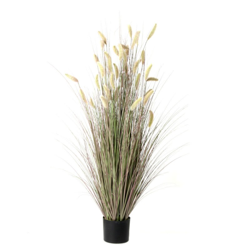 Artificial Pampas Bush - Brown/Green (145cm tall)-0