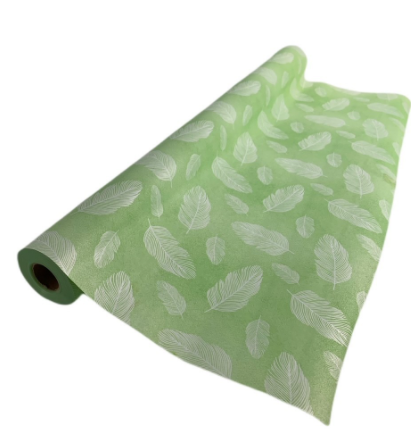 Lime Feather Cello Deluxe Flwr 60cm x 25mts-0