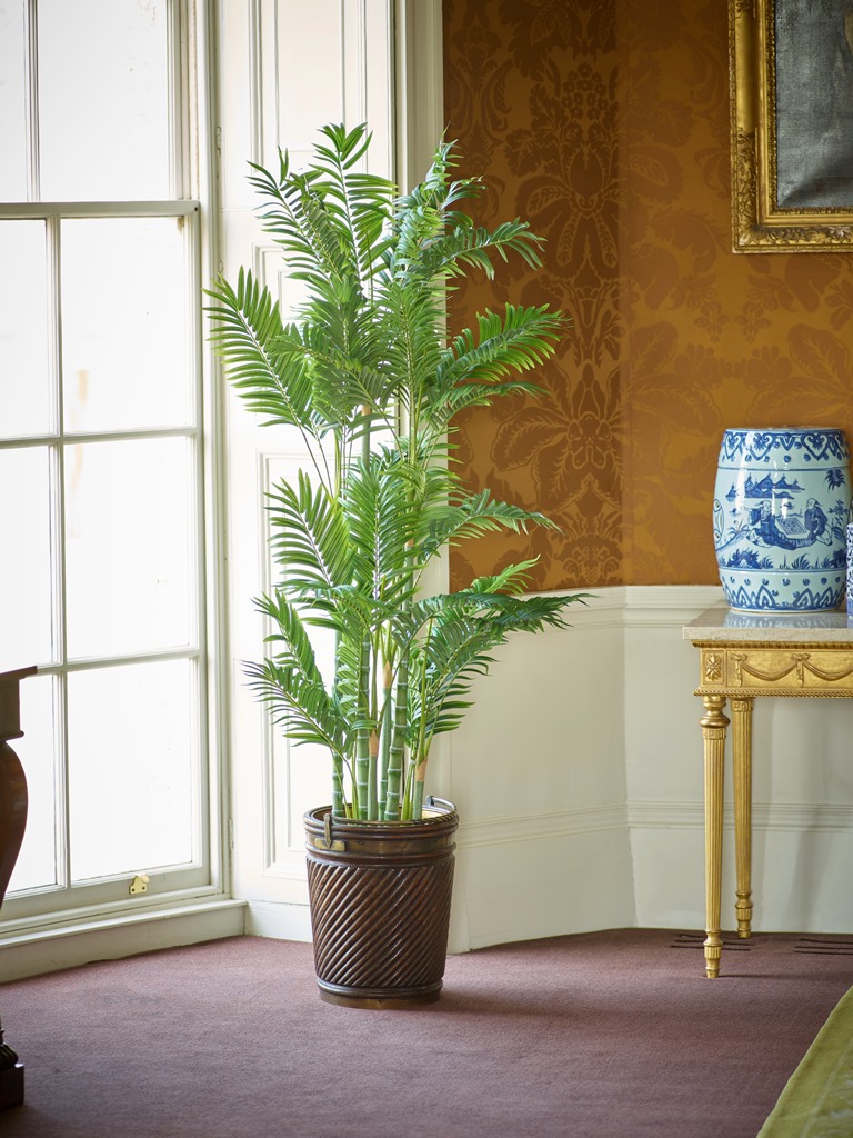 Golden Palm Tree W/ Pot 180cm-26324