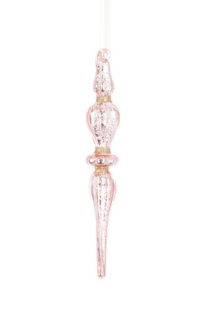 GLASS Finial Ornament 22cm-0