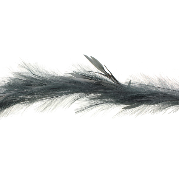 160cm Pampas Garland Blue-0