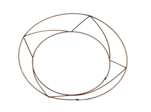 30cm Raised Wreath Rings x 20