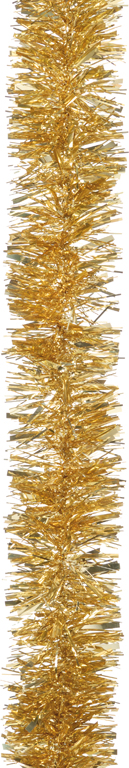 200cm x 10cm Chunky/Fine Cut Tinsel Gold-0