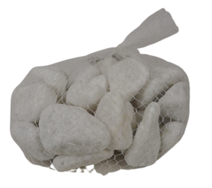 1kg 20-40mm Tumbled Snow White Stones-0
