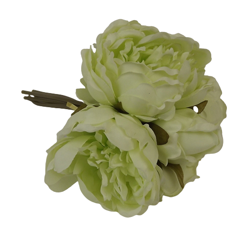28cm Green Peony Posy-0