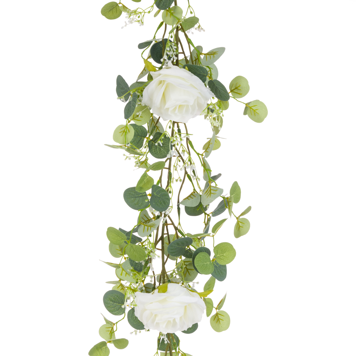 Rose & Eucalyptus Garland 180cm-0