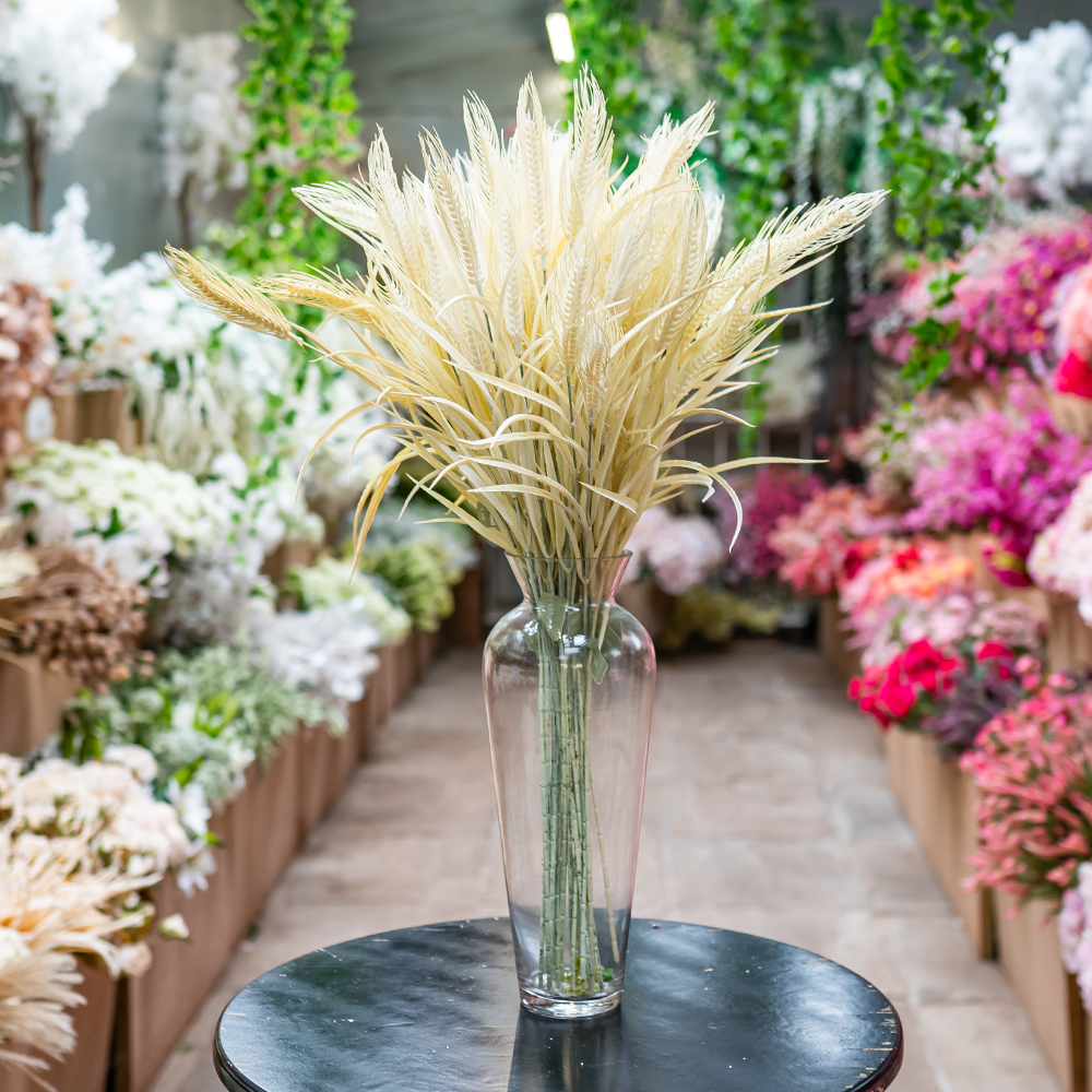 Wheat Spray 79cm Cream-24929